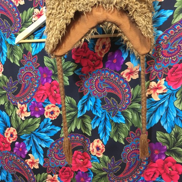 MEN'S STAR WARS FORCE AWAKENS CHEWBACCA CHARACTER BEANIE HAT WOOKIE FURRY FUZZY - Picture 3 of 4